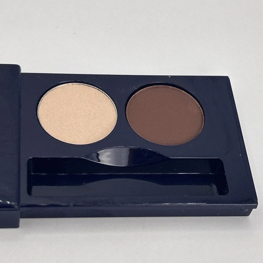 Estee Lauder Eyeshadow Duo Ivory 2 Taupe 5 Compact Disc 0.04 oz Discontinued